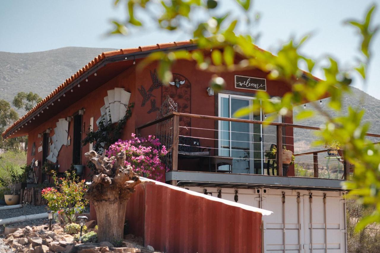 Vina Calabria Bed & Breakfast Valle de Guadalupe Bagian luar foto